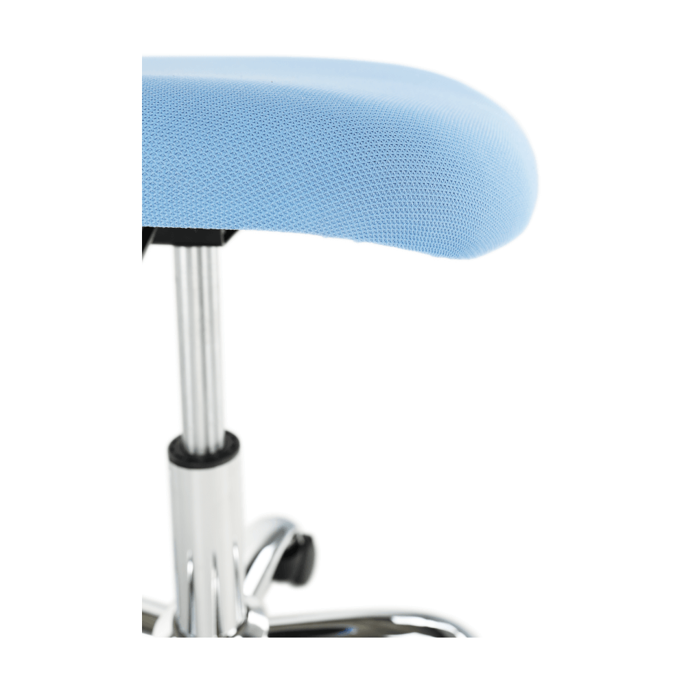 Forgószék, kék/króm, SELVA Forgószék, kék/króm, SELVA