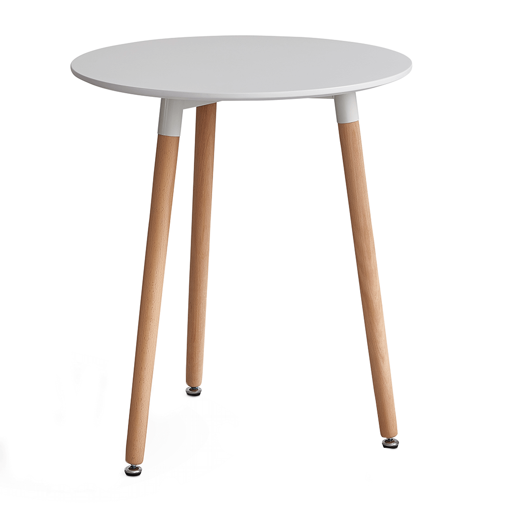Jedálenský stôl biela/buk, 3 nohy | Kondela.sk