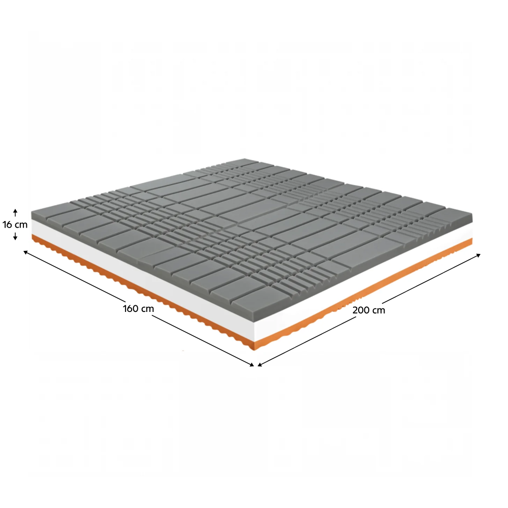 Antidekubitný matrac, 160x200, BE KELLEN