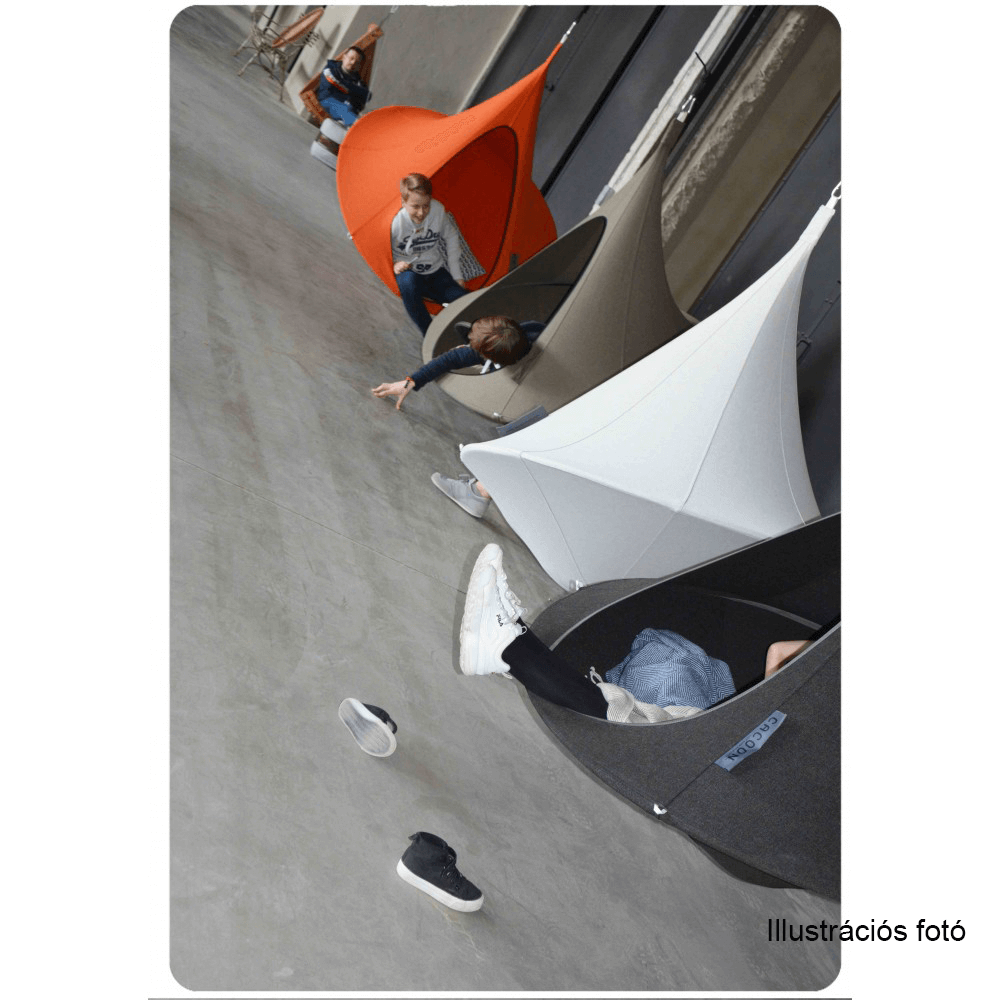 Lógó hintaszék, világosszürke, KLORIN NEW BIG SIZE