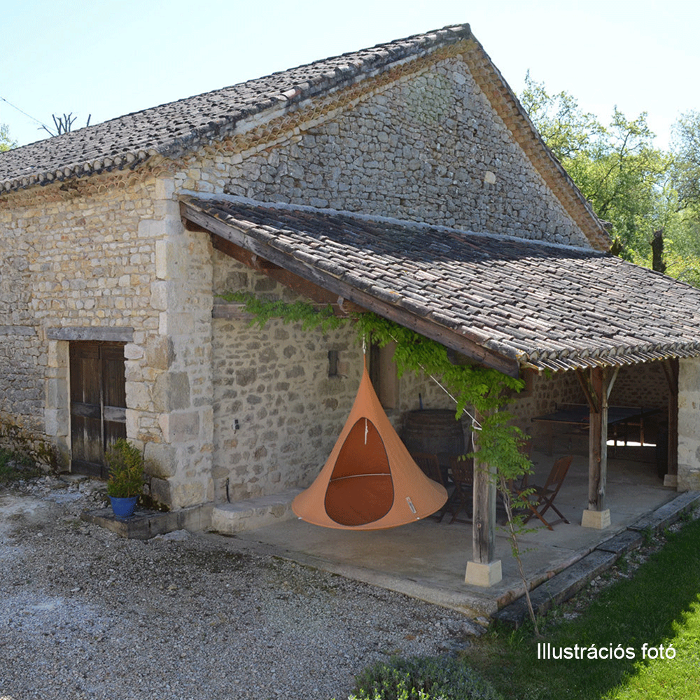 Lógó hintaszék, világosszürke, KLORIN NEW BIG SIZE