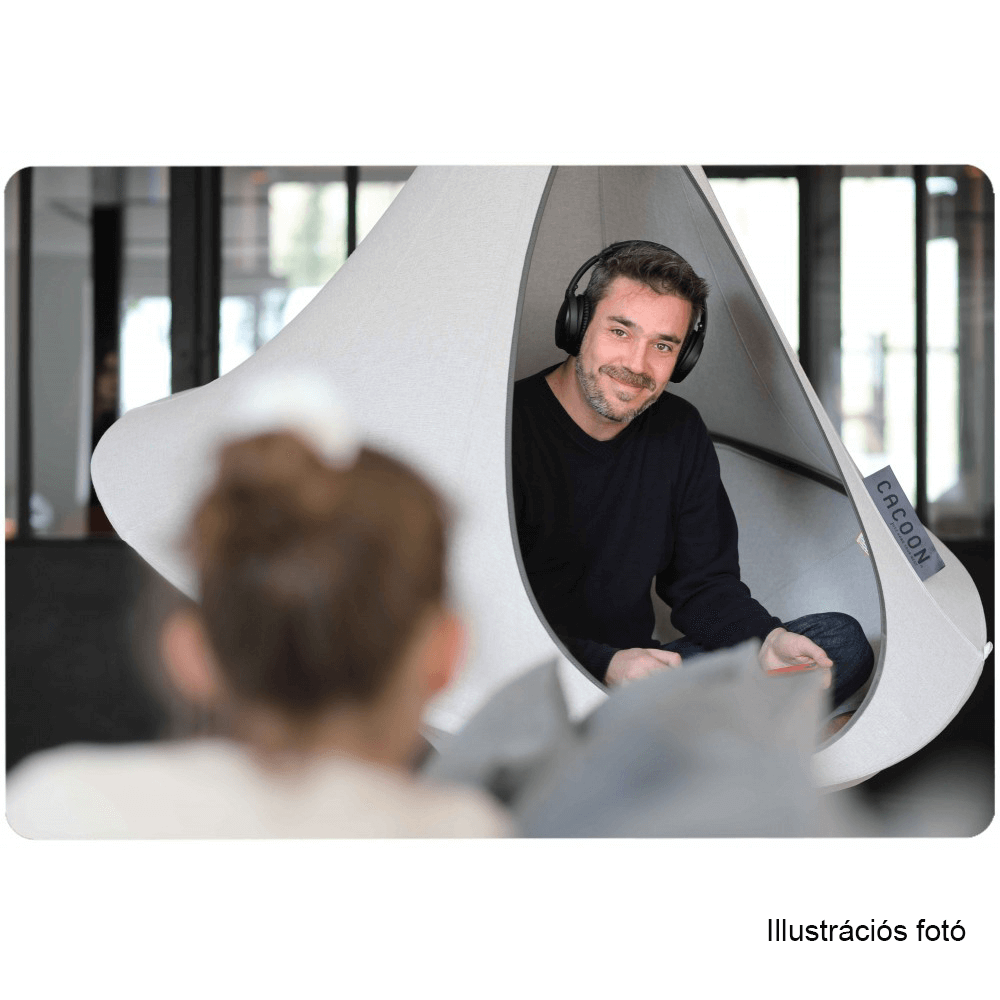 Lógó hintaszék, világosszürke, KLORIN NEW BIG SIZE