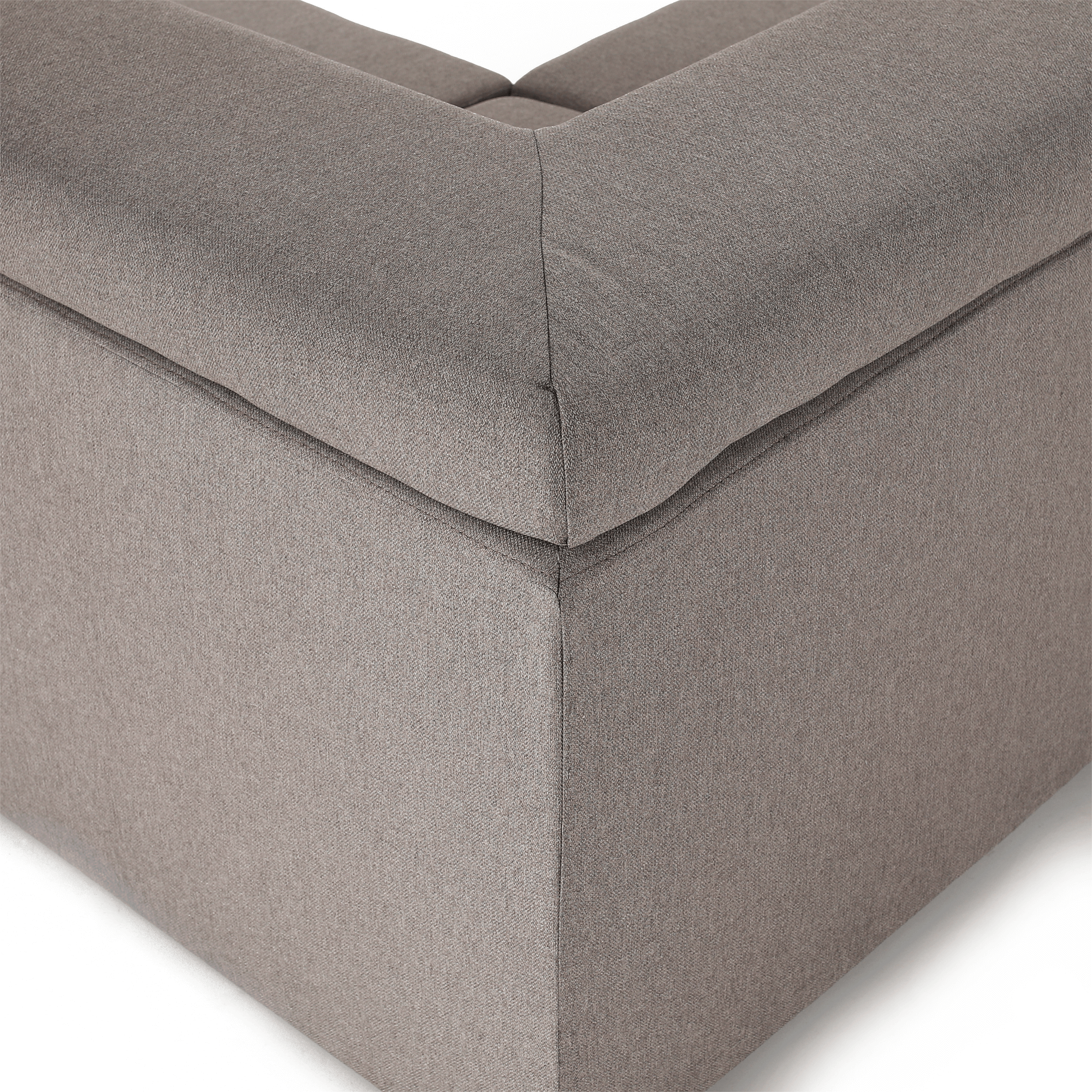 Ülőgarnitúra, szükésbarna Taupe, balos kivitel, SEGORIA ROH U Ülőgarnitúra, szükésbarna Taupe, balos kivitel, SEGORIA ROH U