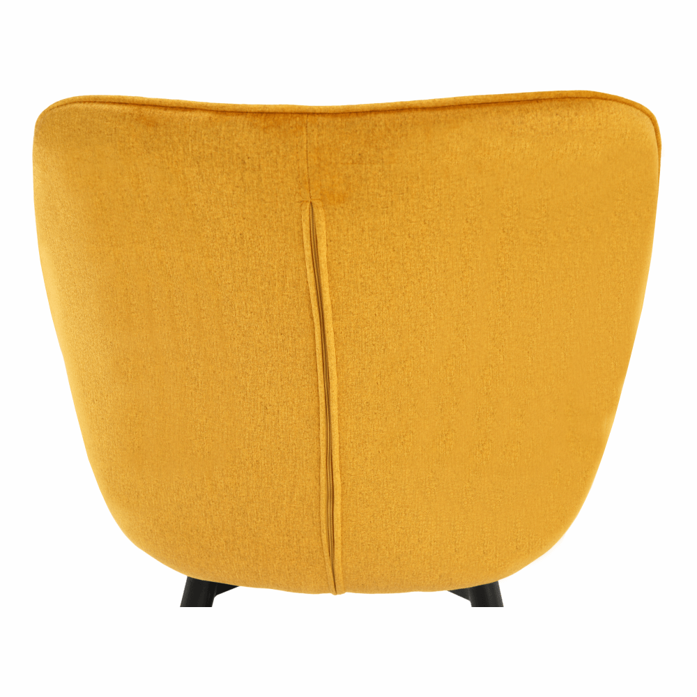 Designové křeslo, žlutá Velvet látka, FEDRIS Kondela (foto 13)