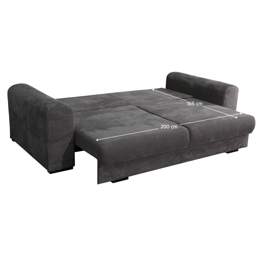 Extra priestranná pohovka, sivá/svetlosivá/béžová, GILEN BIG SOFA