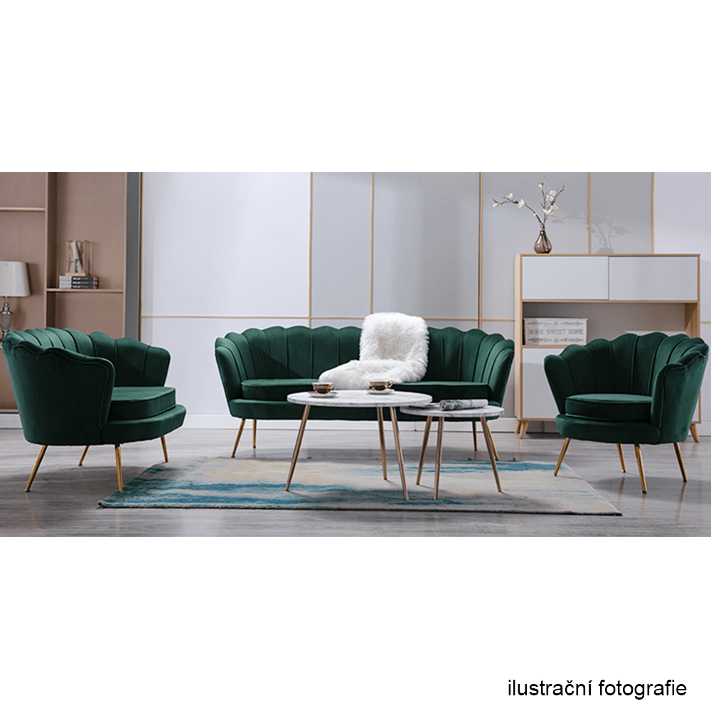 Křeslo ve stylu Art-deco NOBLIN Kondela (foto 5)