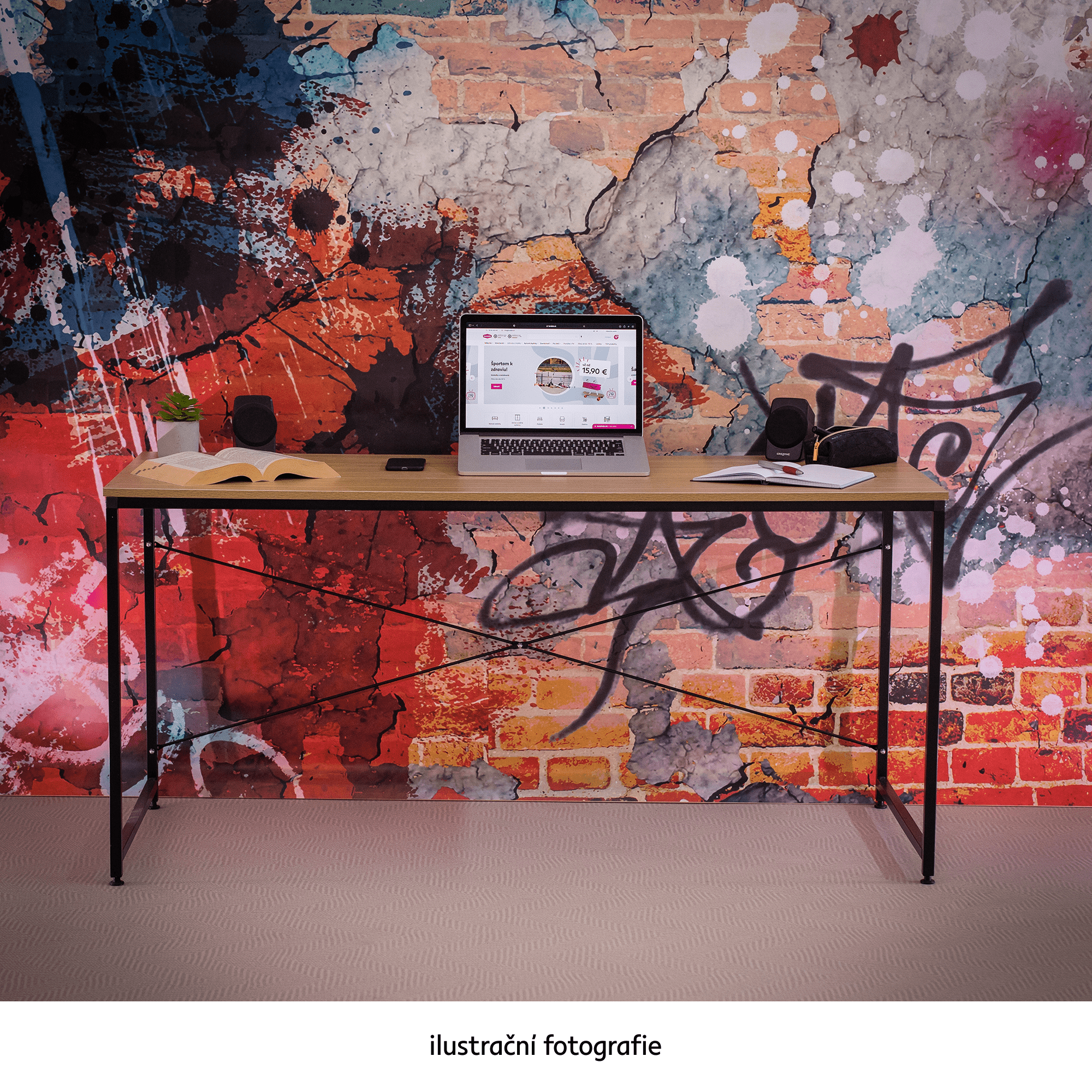 Psací stůl MELLORA Kondela (foto 2)