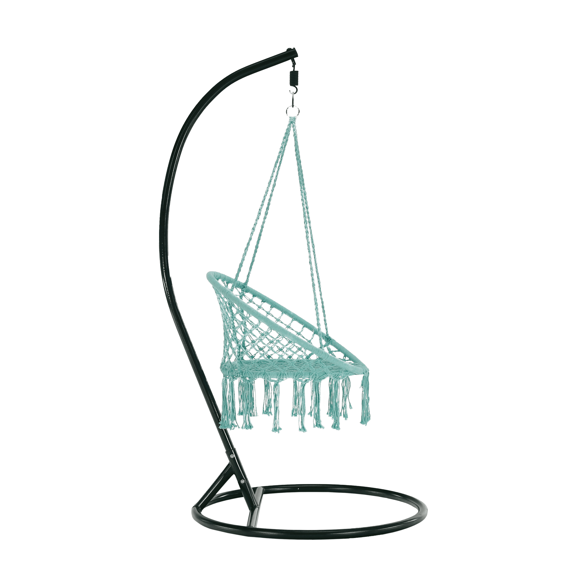 Függő szék, pamut+fém/menta, AMADO 2 NEW Függő szék, pamut+fém/menta, AMADO 2 NEW
