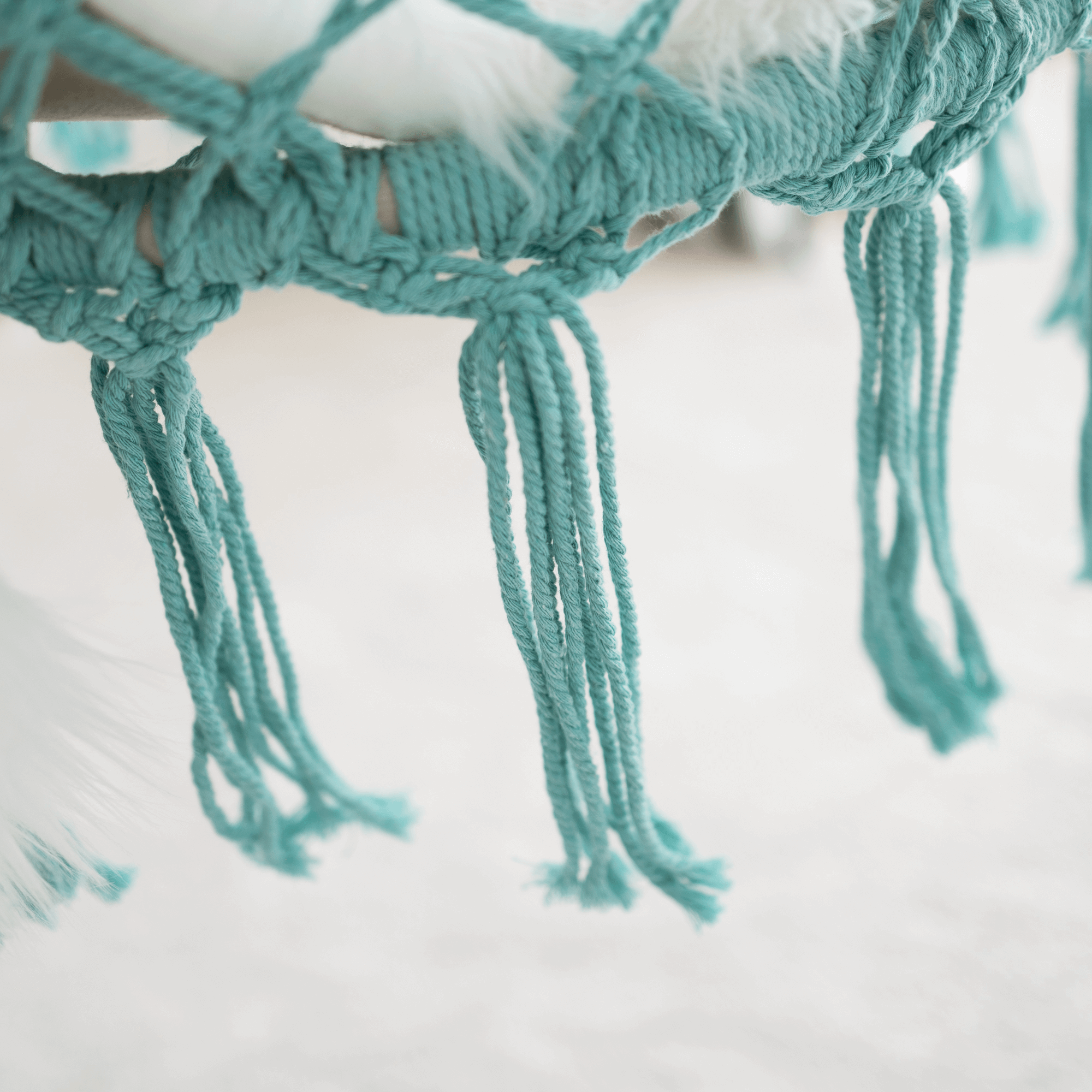 Függő szék, pamut+fém/menta, AMADO 2 NEW Függő szék, pamut+fém/menta, AMADO 2 NEW