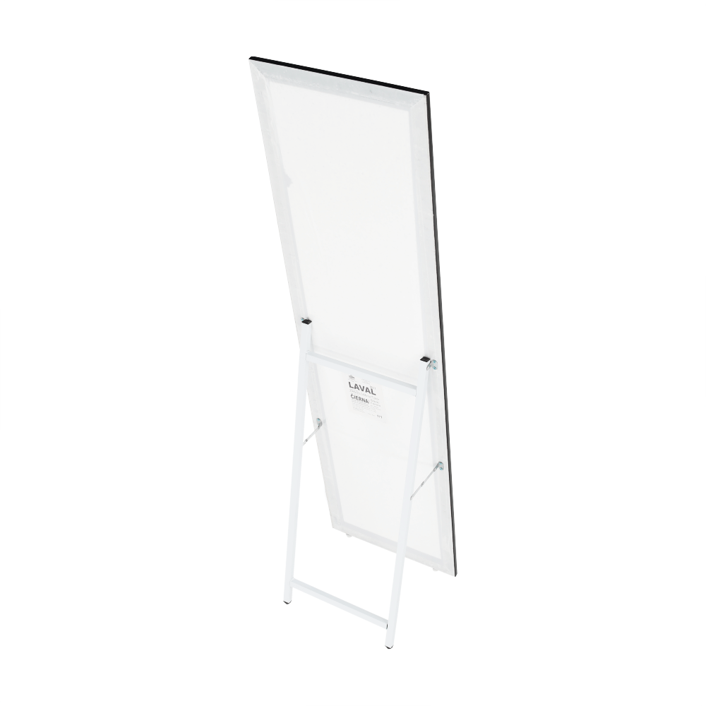 Álló tükor, fekete, LAVAL