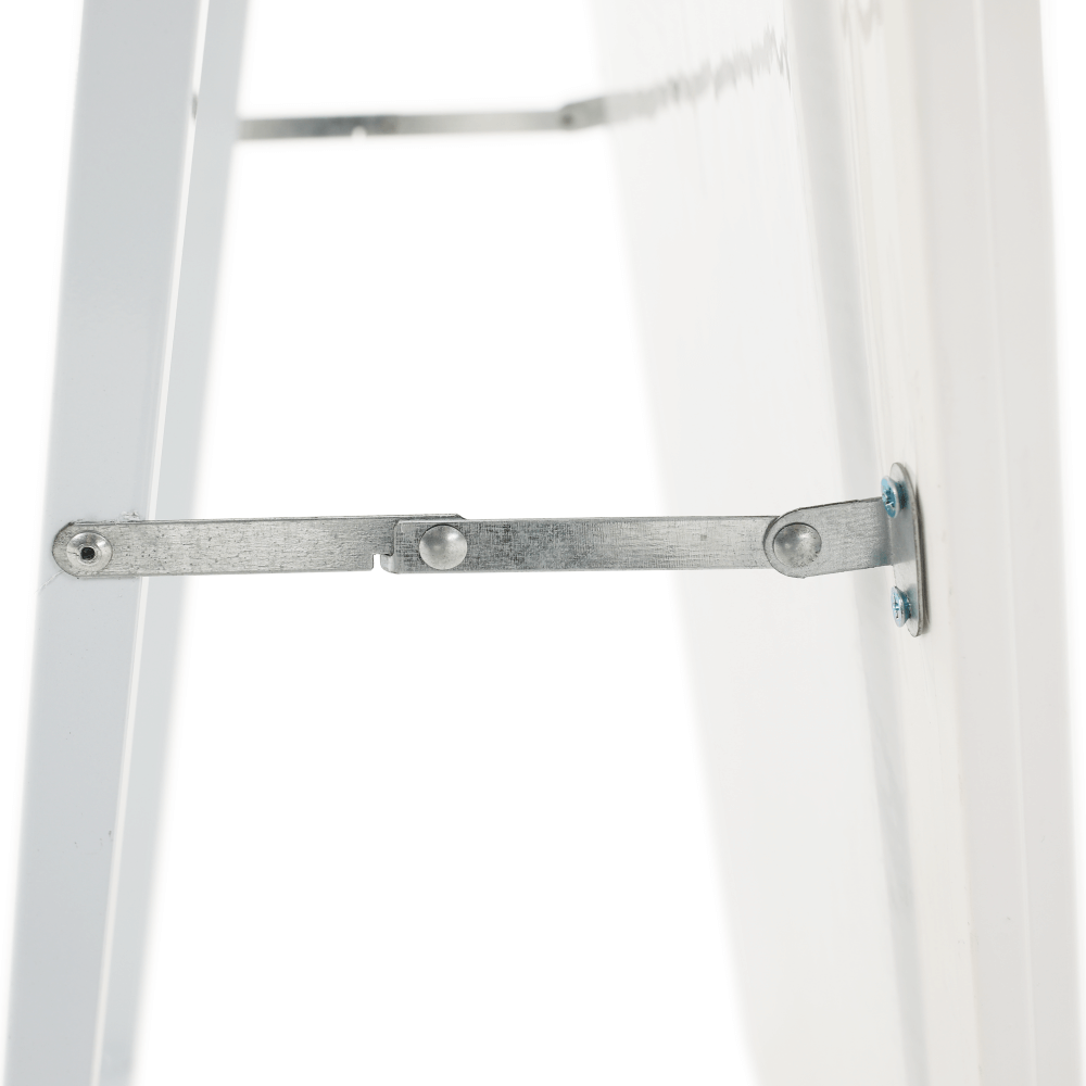 Stojanové zrkadlo, biela/bielo-zlatý ornament, LAVAL