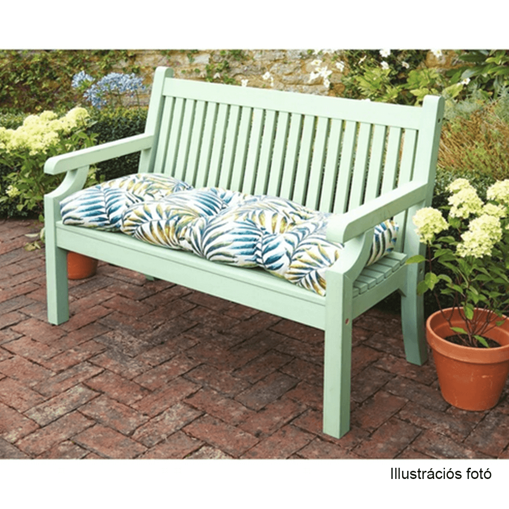 Fából készült kerti pad, neo mint, 150 cm, KOLNA Fából készült kerti pad, neo mint, 150 cm, KOLNA