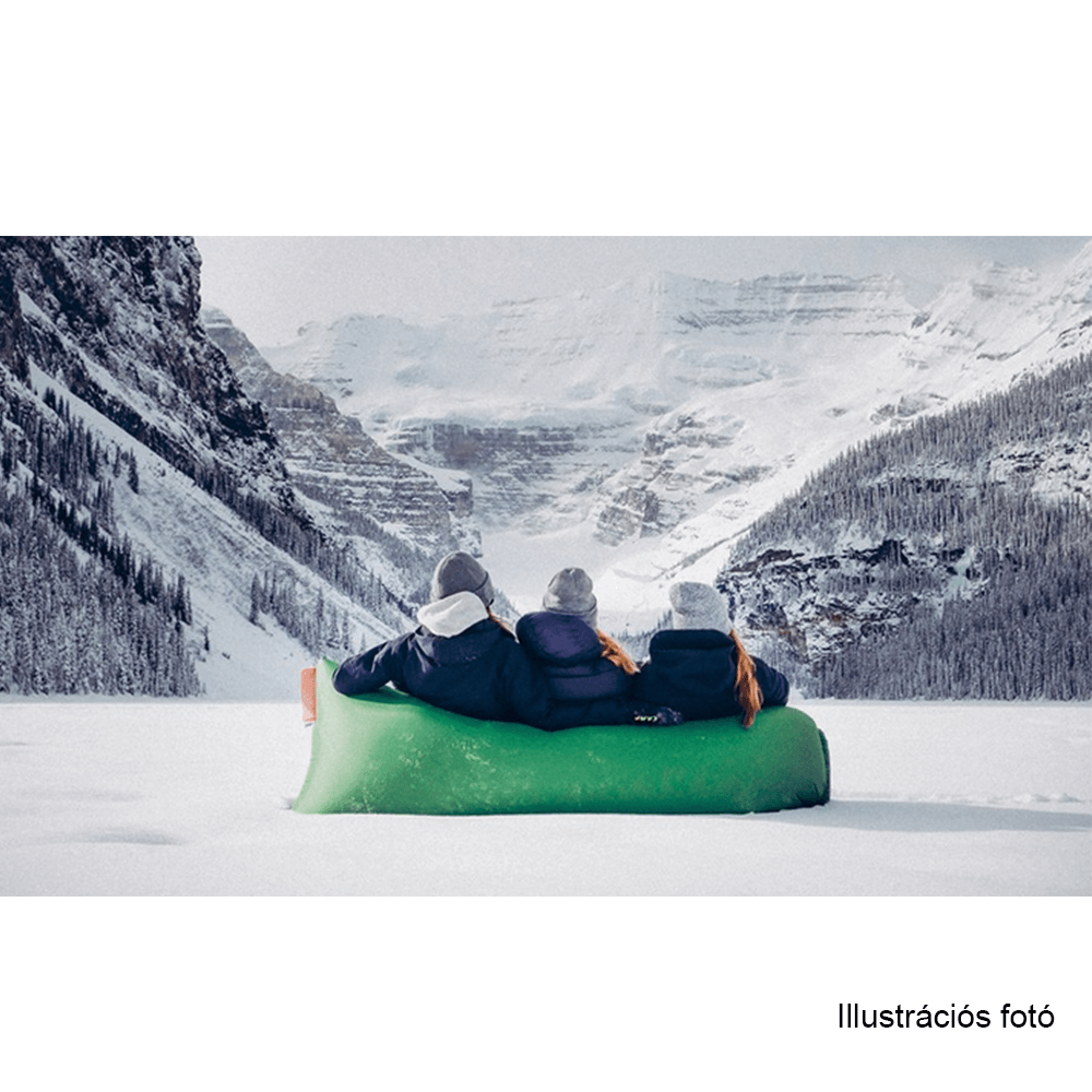 Felfújható babzsák/lazy bag, zöld, LEBAG Felfújható babzsák/lazy bag, zöld, LEBAG