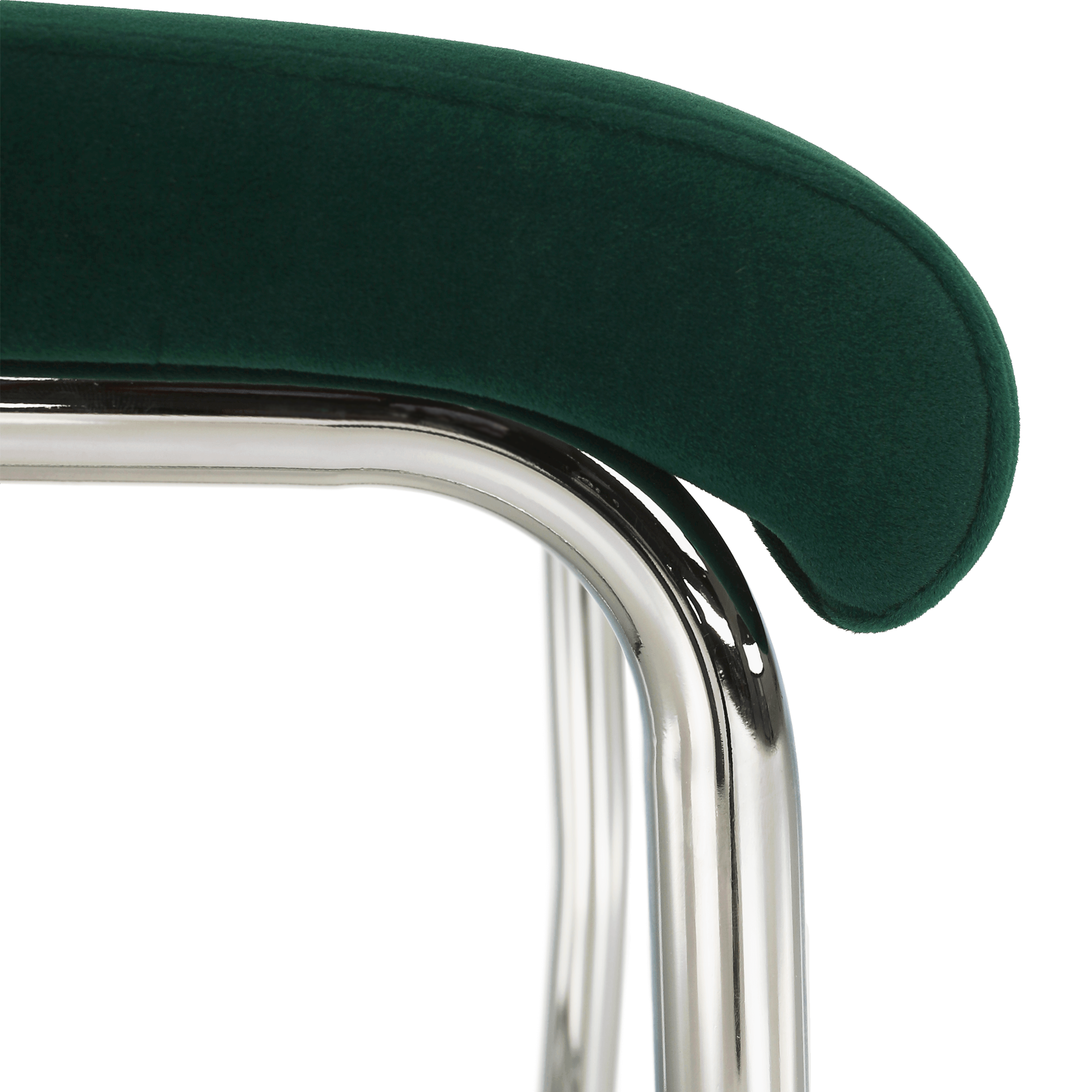 Jídelní židle, smaragdová Velvet látka, ABIRA NEW