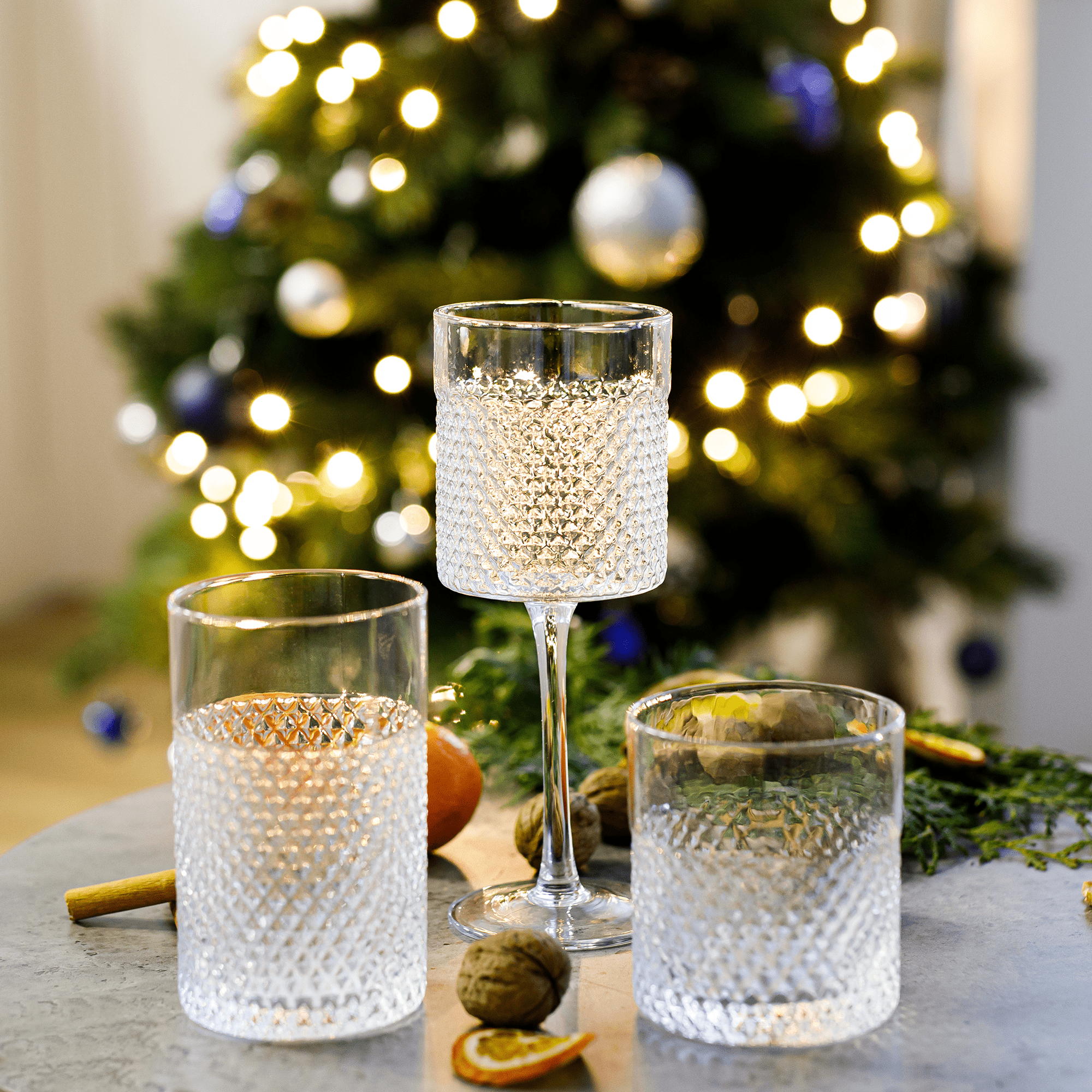 Poháre na whisky/vodu, set 6 ks, 200 ml, číra, AVEIRO TYP 1