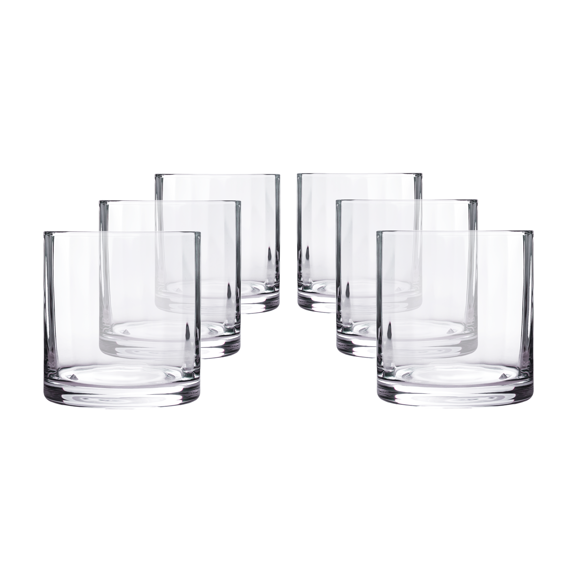 Poháre na whisky/vodu, set 6 ks, 350 ml, číra, GRANITY TYP 4
