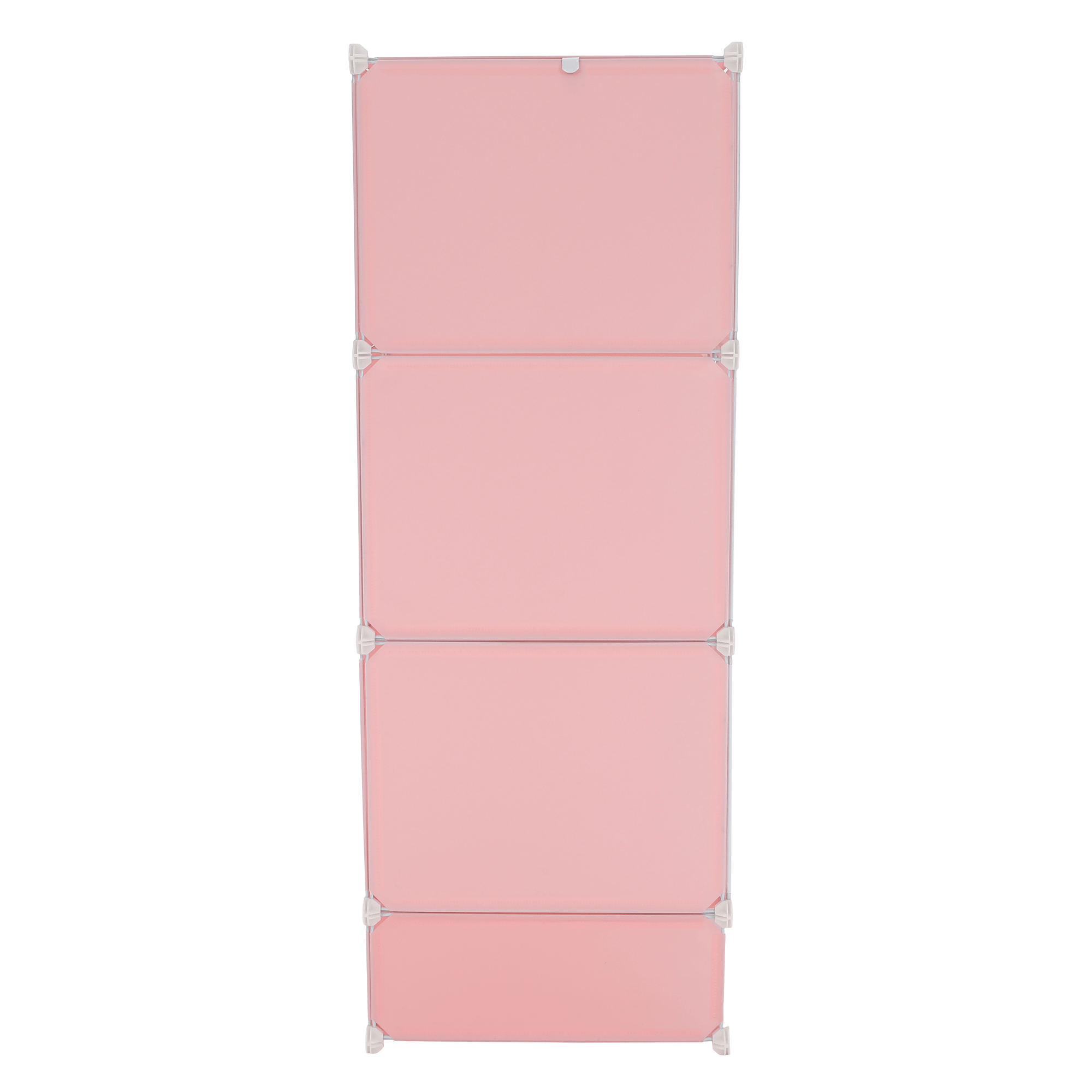 Modulární skříň pro děti, růžová / dětský vzor, NORME