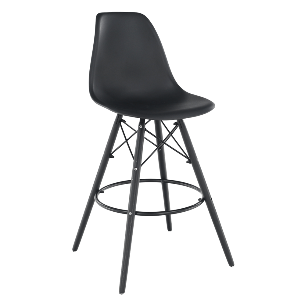 Barová stolička, čierna, CARBRY NEW, rozbalený tovar 2