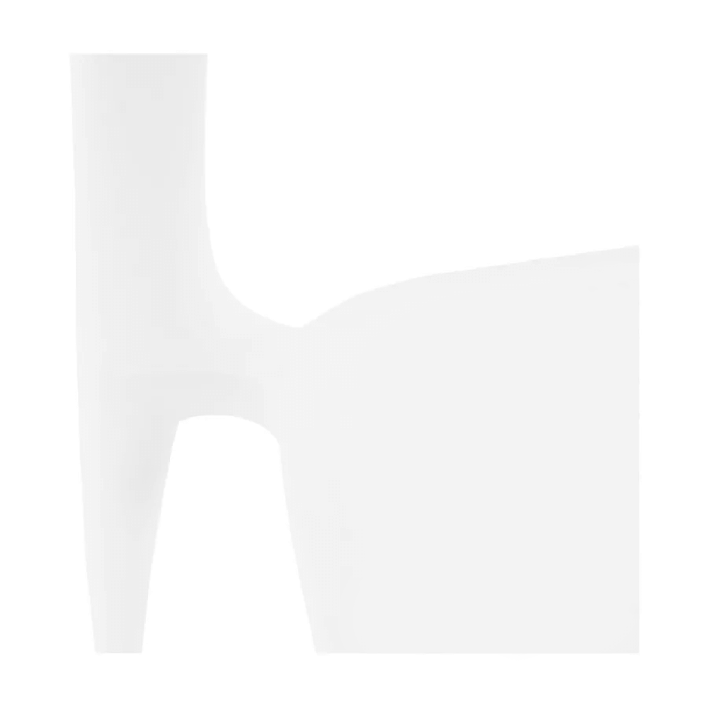 Rakásolható szék, fehér, FEDRA NEW