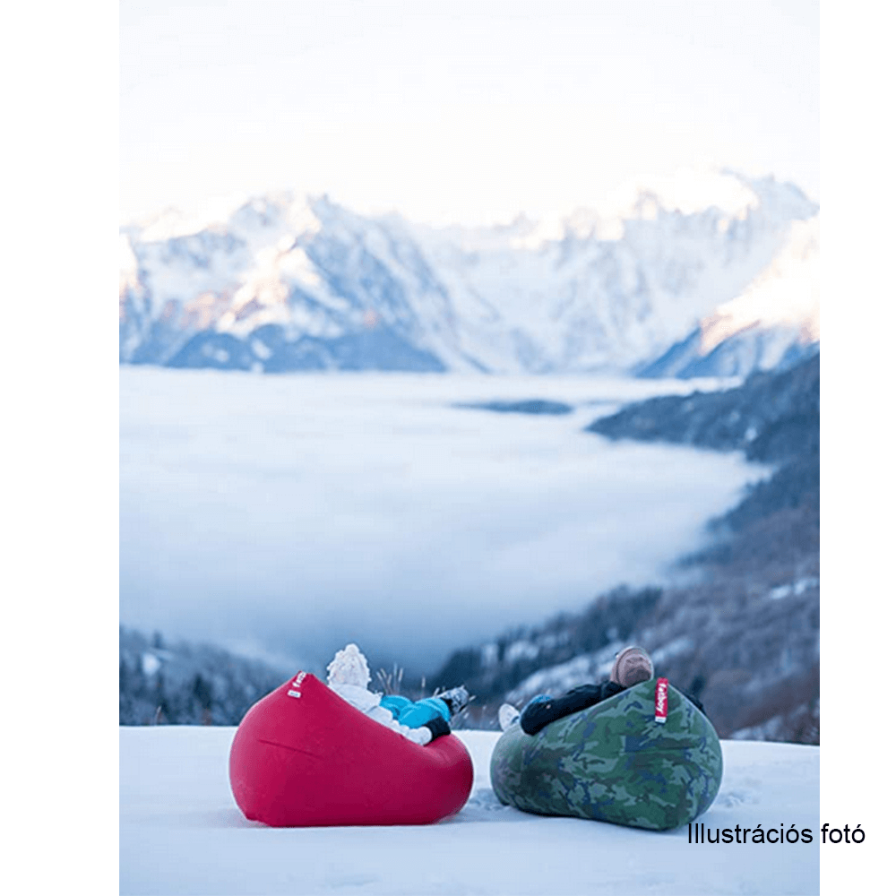 Felfújható babzsák/lazy bag, kék, LEBAG