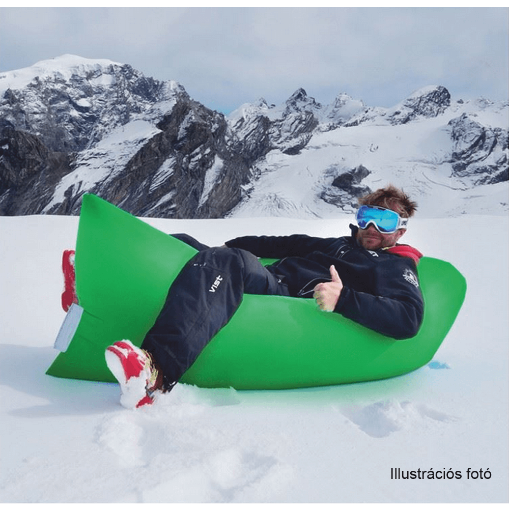 Felfújható babzsák/lazy bag, kék, LEBAG