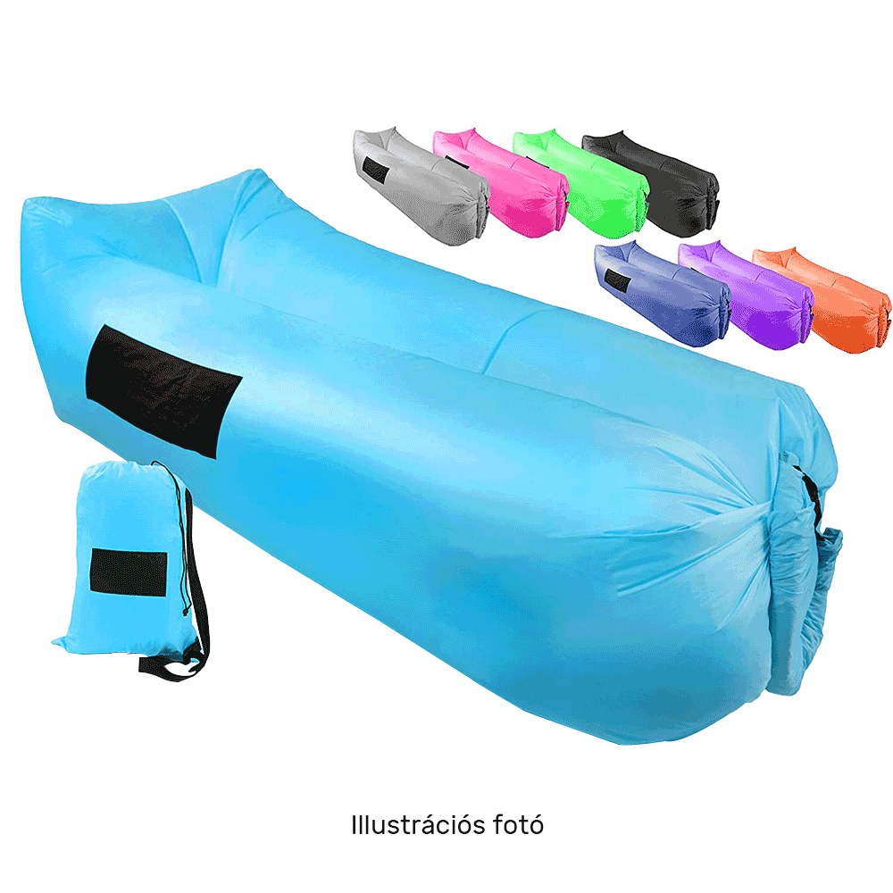 Felfújható babzsák/lazy bag, rózsaszín, LEBAG