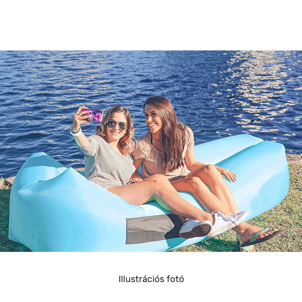 Felfújható babzsák/lazy bag, rózsaszín, LEBAG