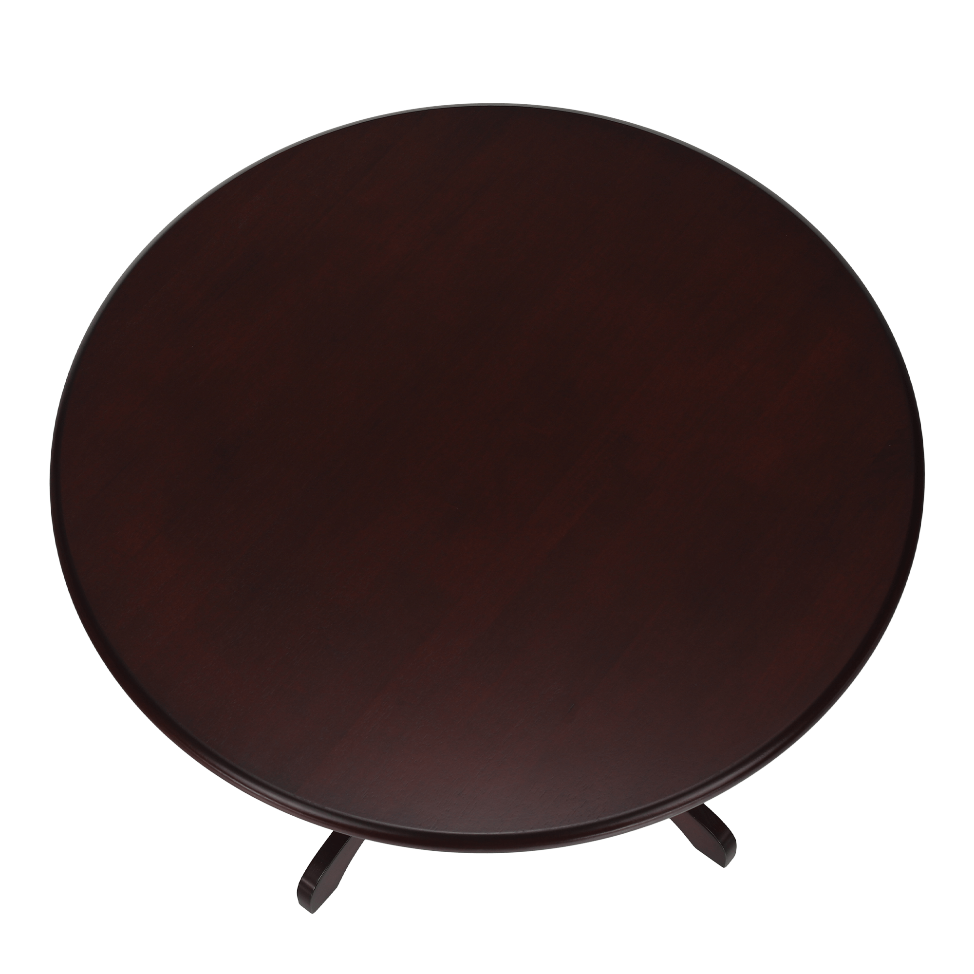 Étkezőasztal, kerek, gesztenye, átmérő 106 cm, TABLOS Étkezőasztal, kerek, gesztenye, átmérő 106 cm, TABLOS