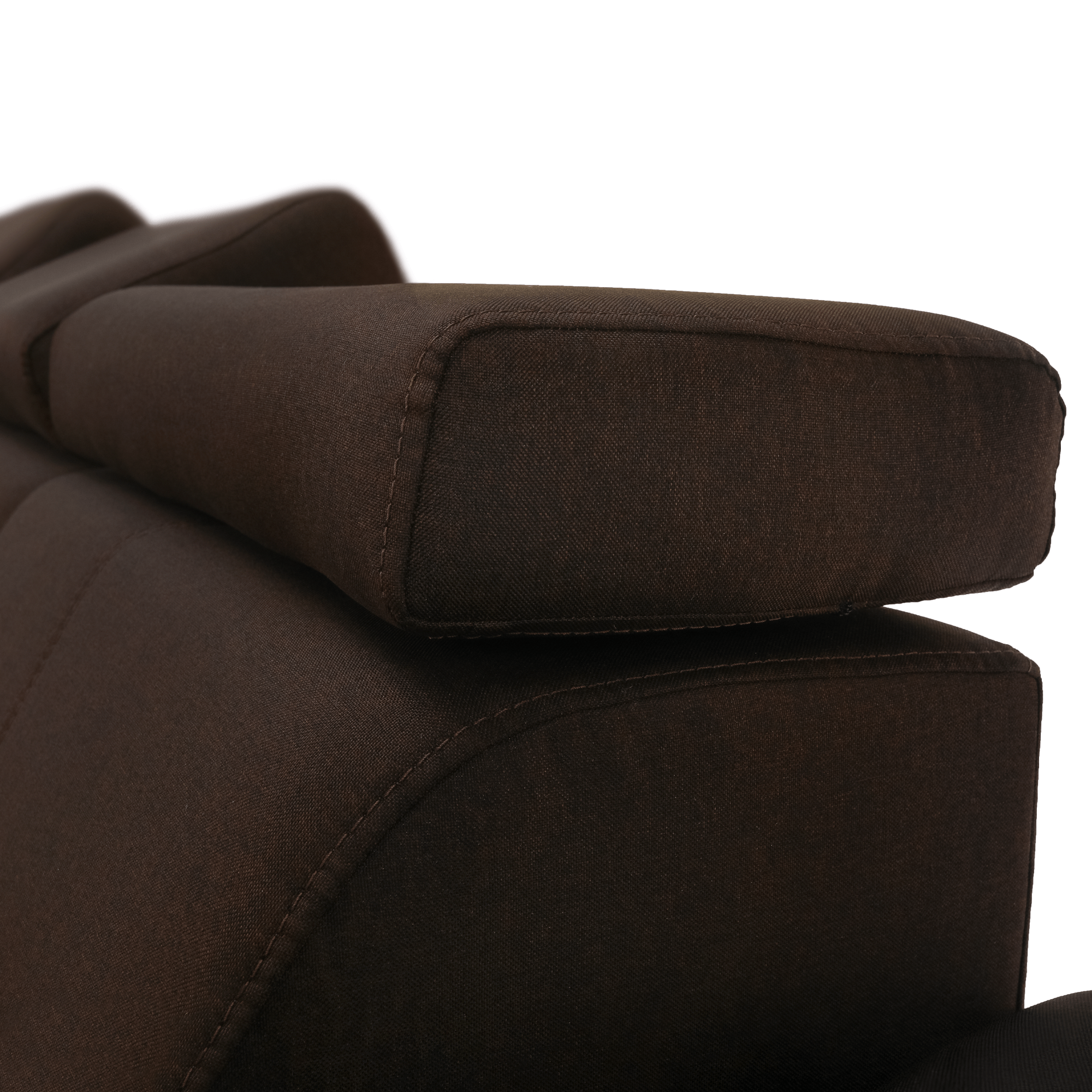 Ülőgarnitúra, szövet csoki, SEGORIA LUX