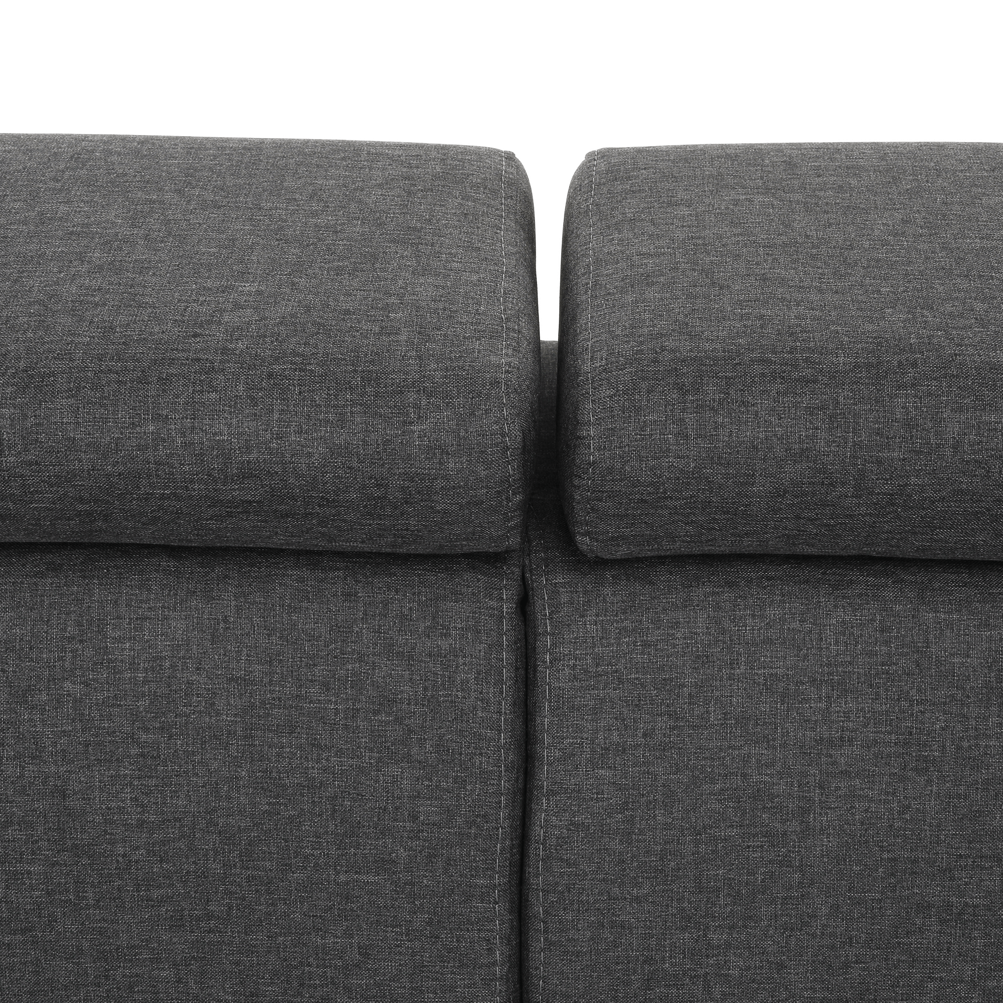 Sedacia súprava, látka sivá, SEGORIA LUX