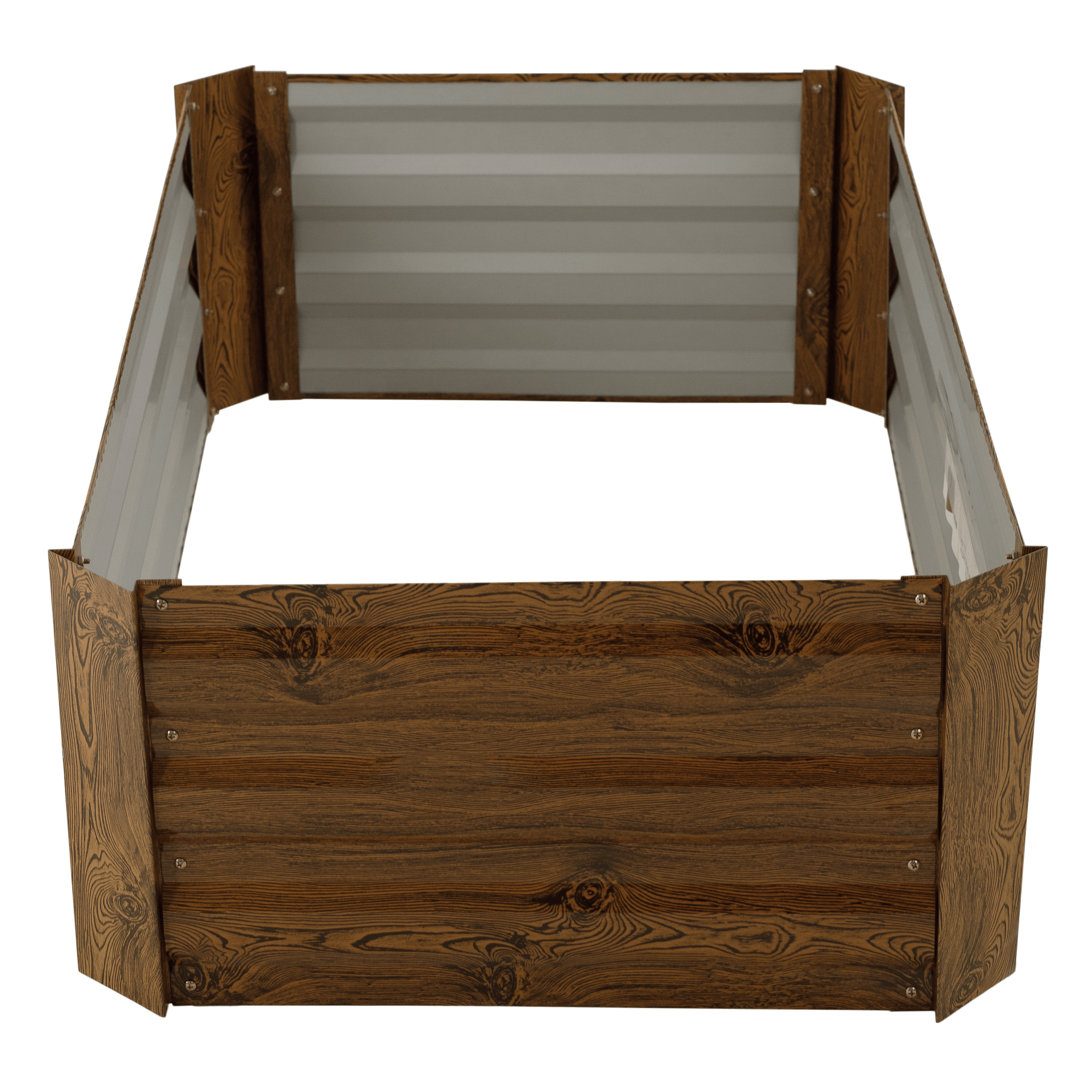 Magasított virágágy, barna, acél, NONKY TYP 2 Magasított virágágy, barna, acél, NONKY TYP 2