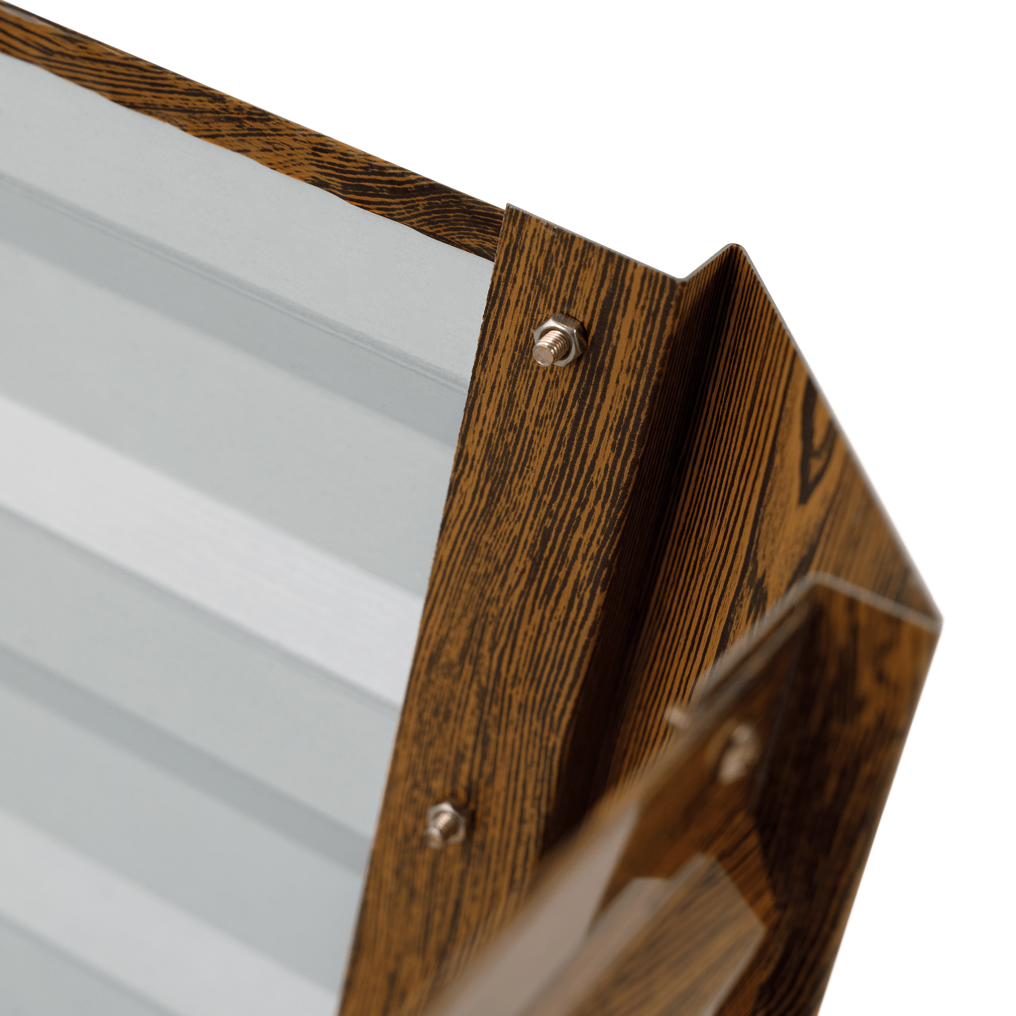 Magasított virágágy, barna, acél, NONKY TYP 3