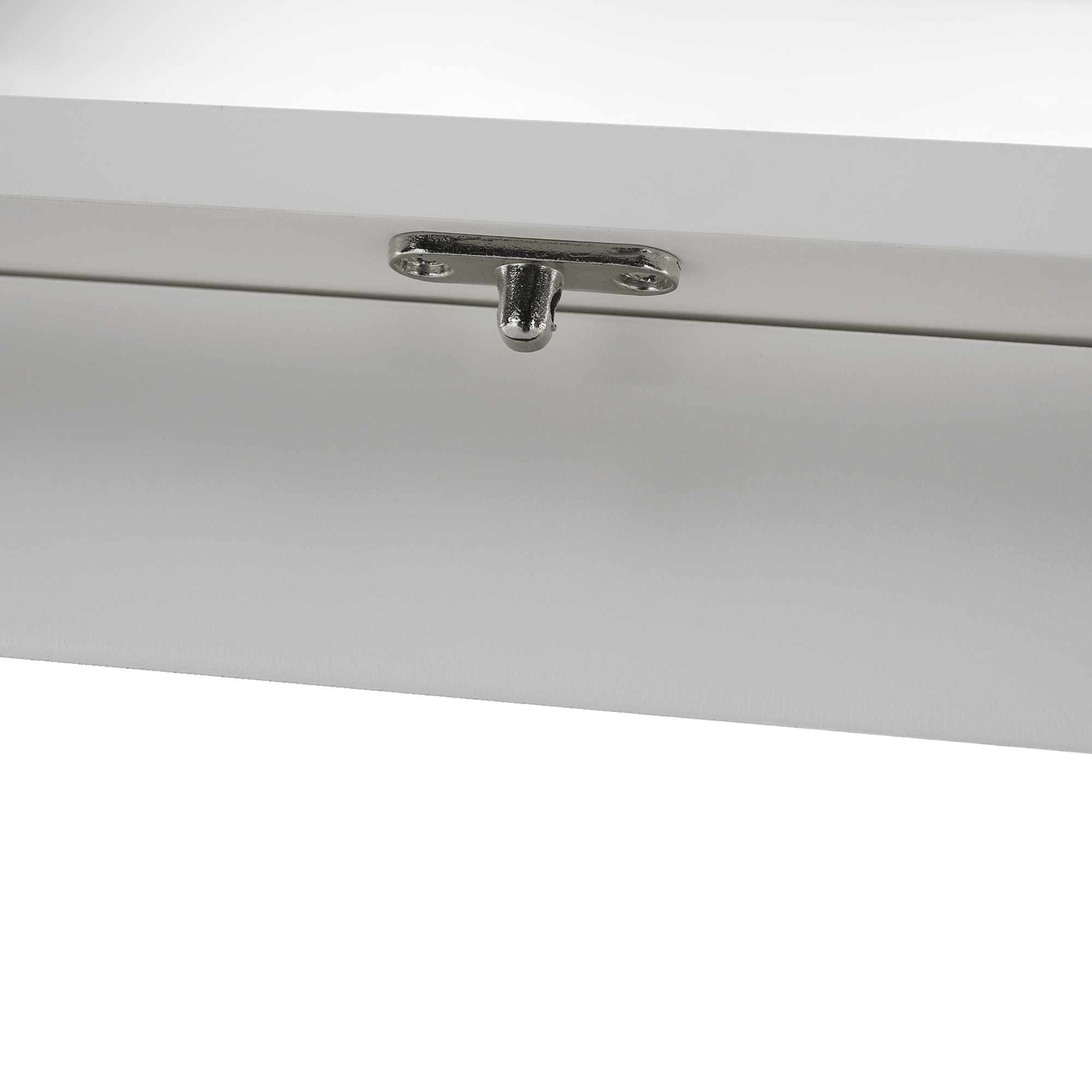 Összecsukható asztal falhoz, krétás táblával, fehér, ZALMAN